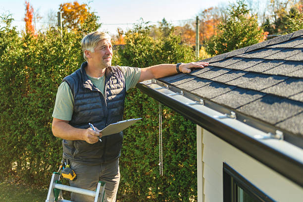 Professional Emergency Roof Repair technician working in Vining, IA